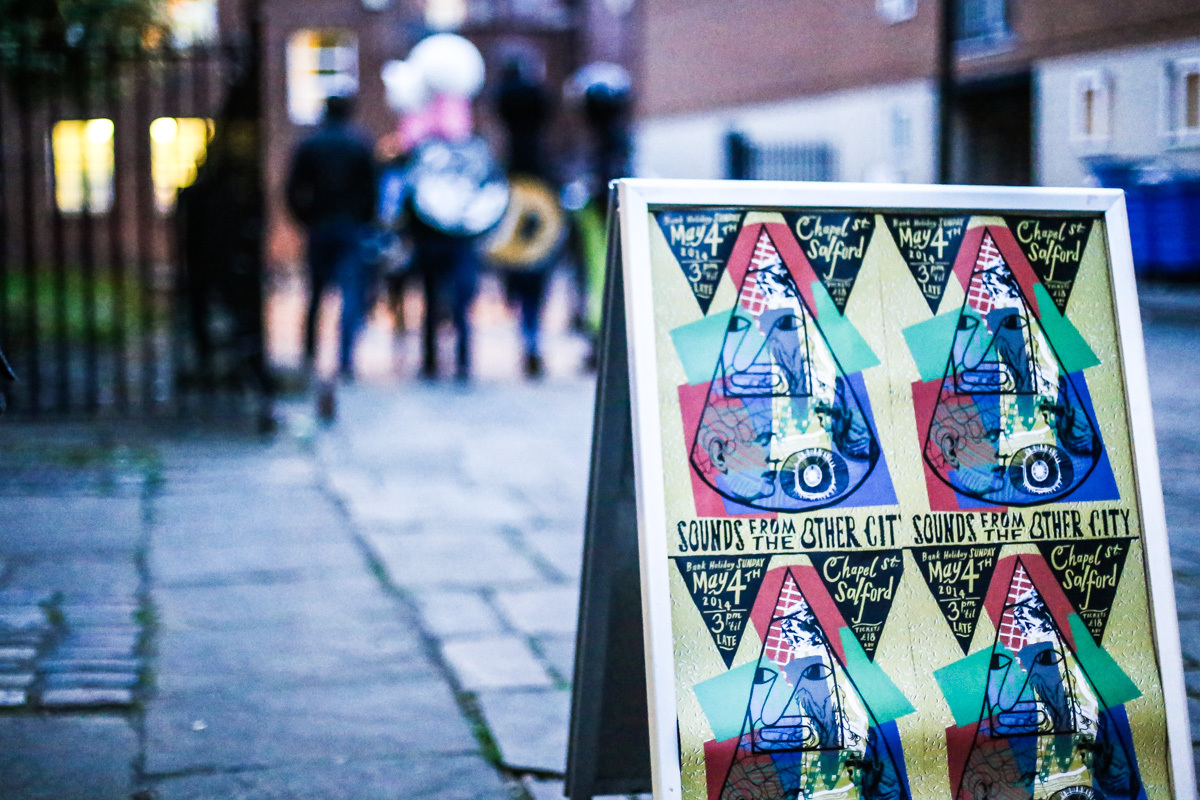 Rainy day in Salford Sounds From The Other City 2014