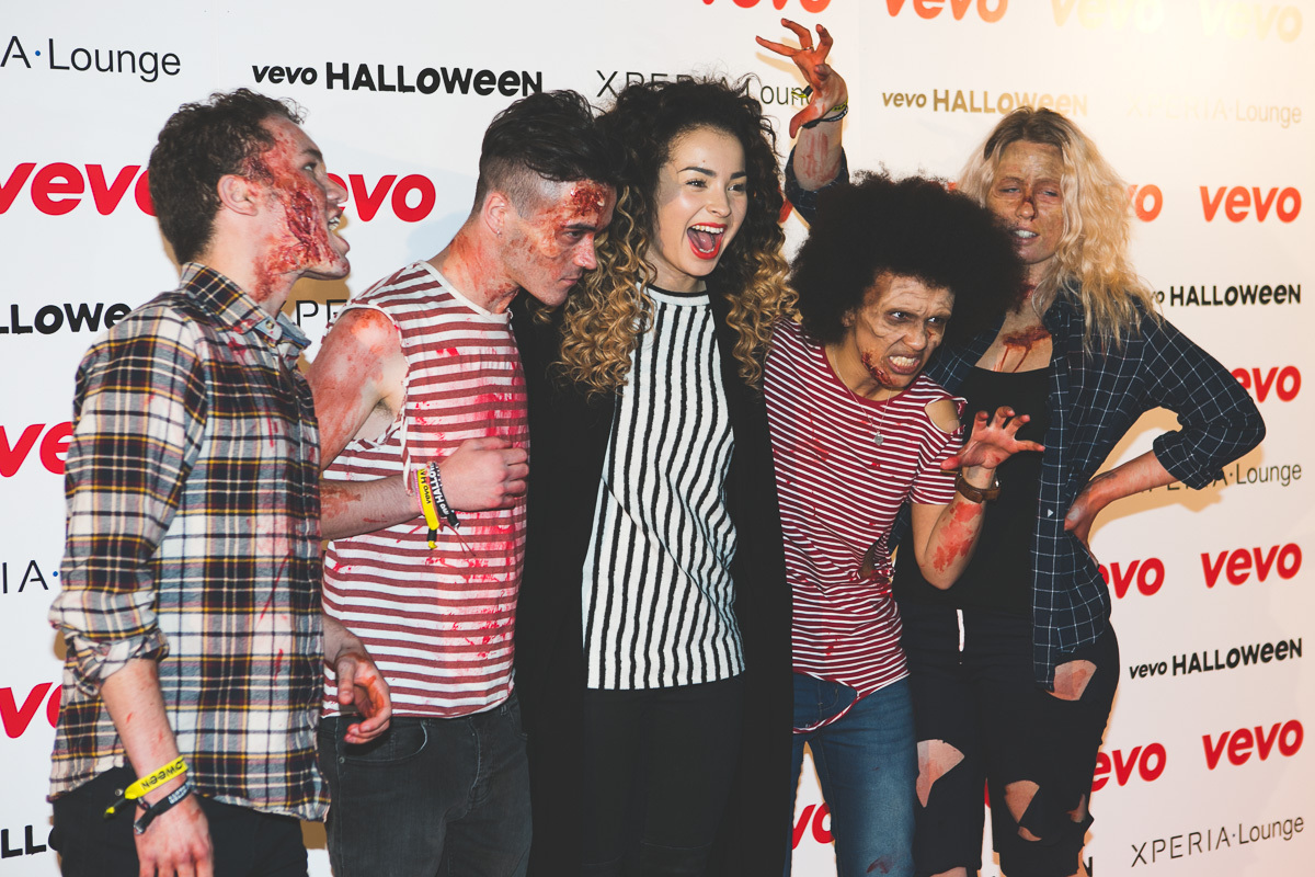 VEVO Halloween Victoria Warehouse 011114 Wunmi Onibudo 01 Ella Eyre