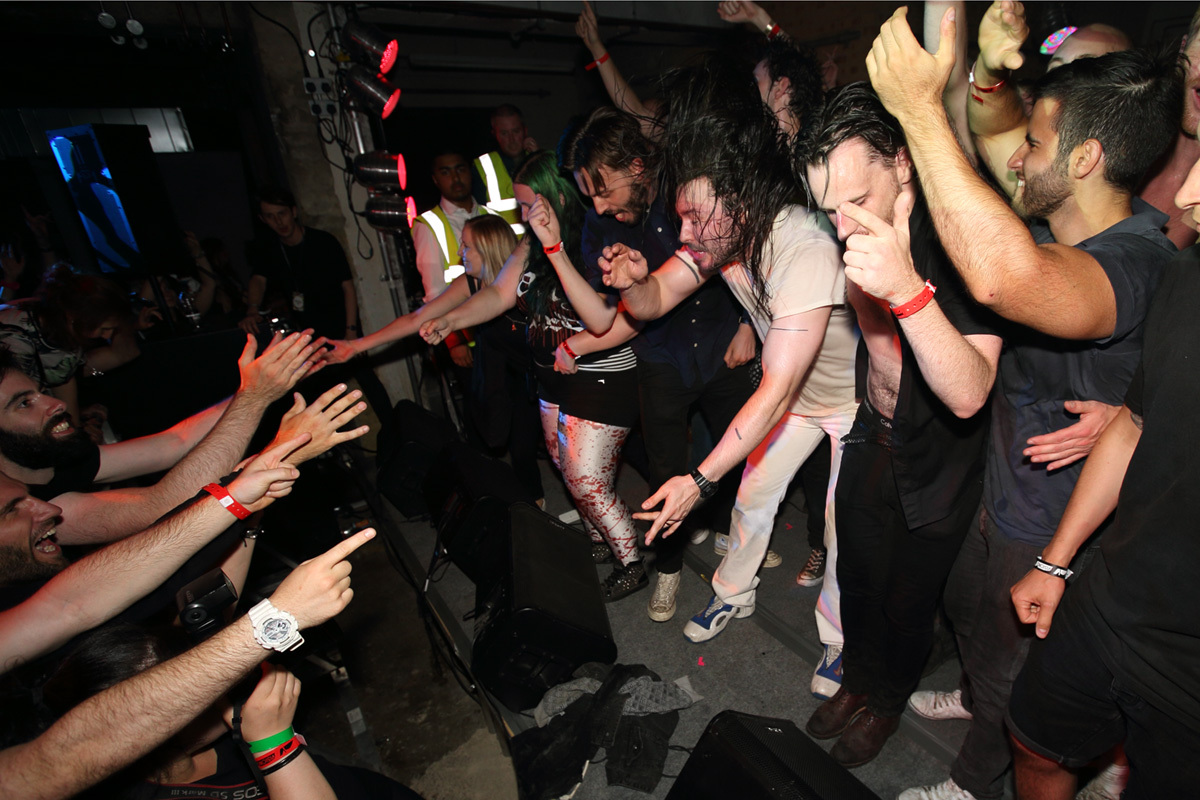 Andrew wk stage invasion