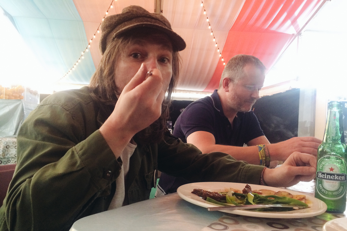 Belle Seb Glastonbury 1