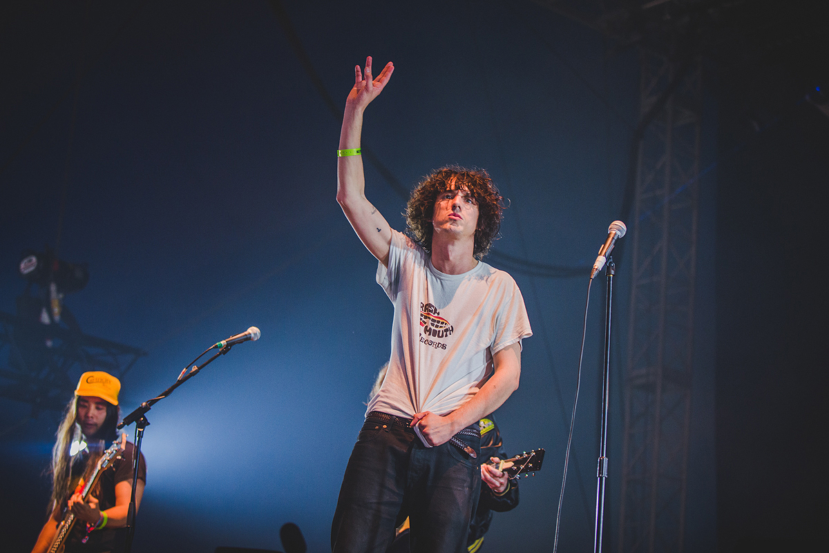 Fat White Family Bestival Gaelle Beri
