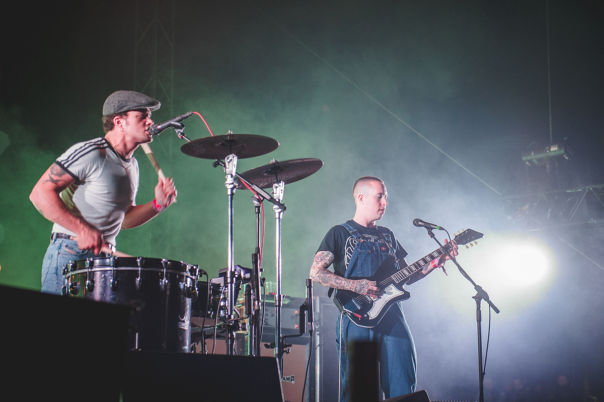 Slaves Bestival Gaelle Beri
