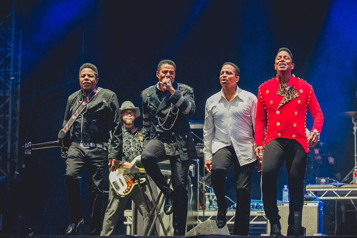 The jacksons Bestival Gaelle Beri
