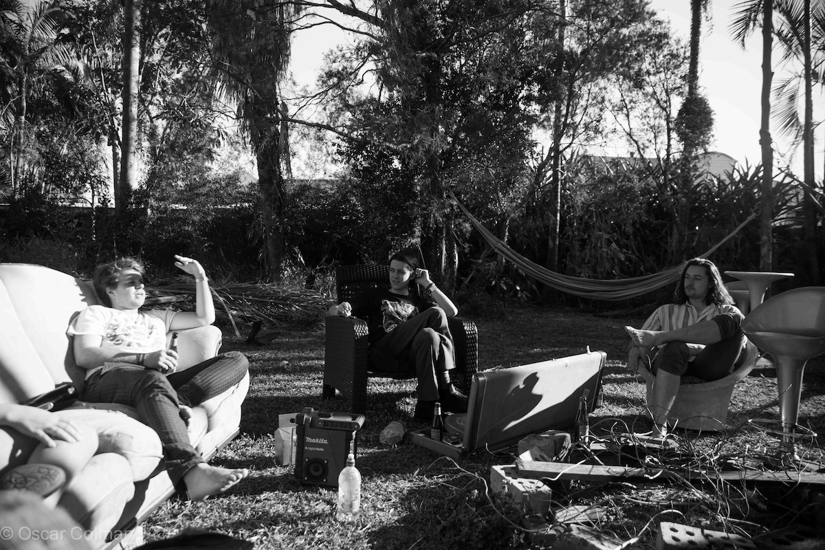 Down time before the show