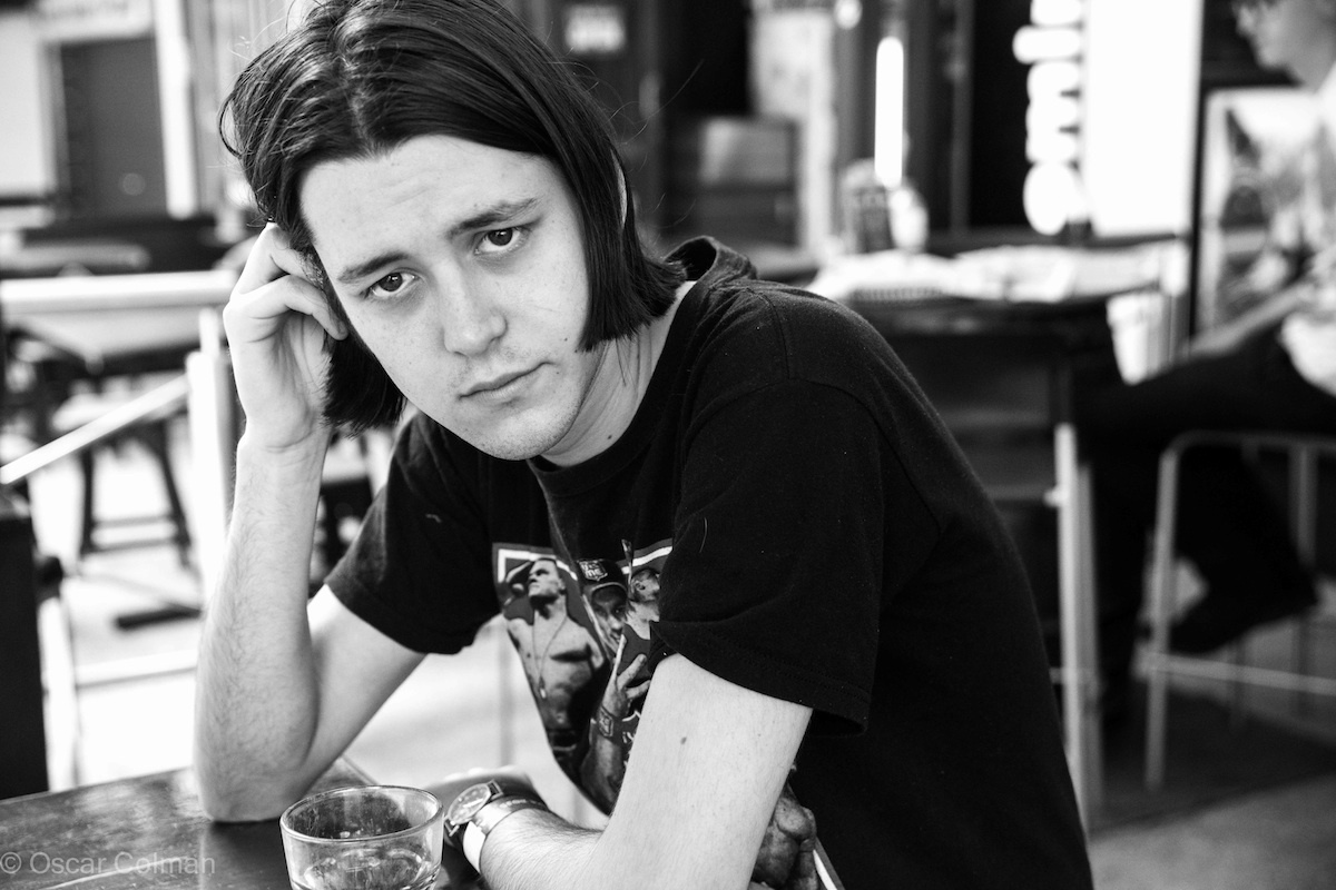 Having a beer and a moment