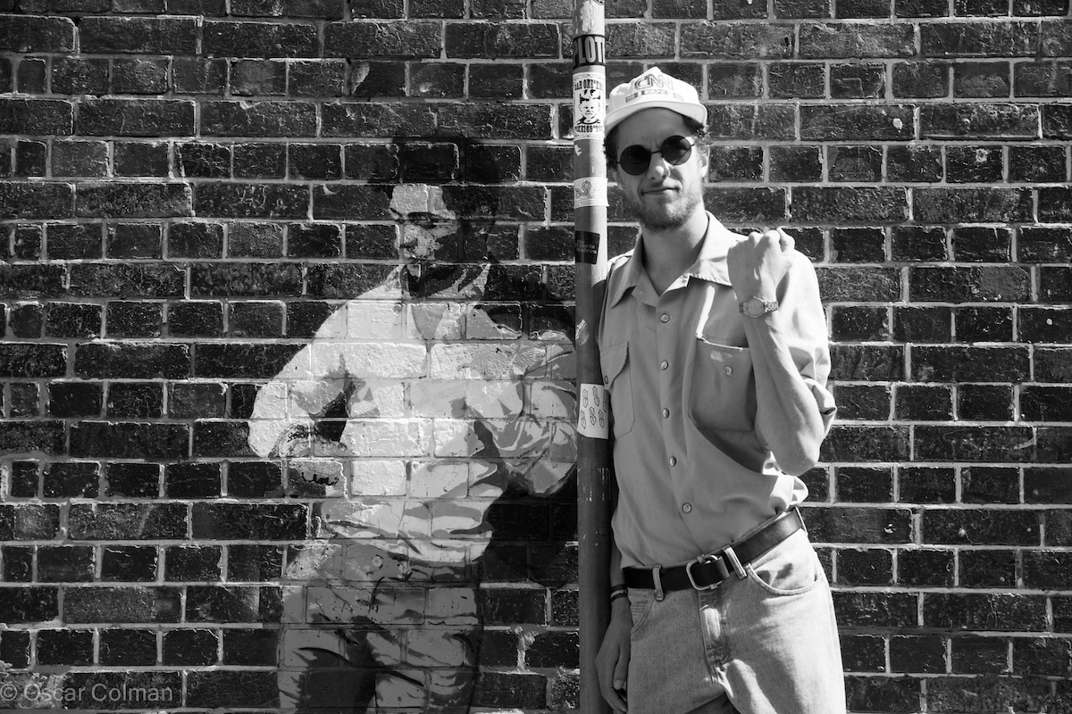 Jack and a painting both late for the bus