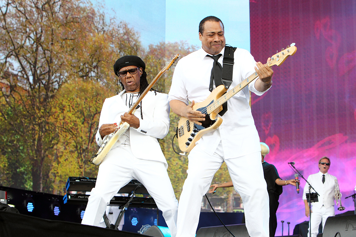 Nile rodgers and chic bts15 bc12