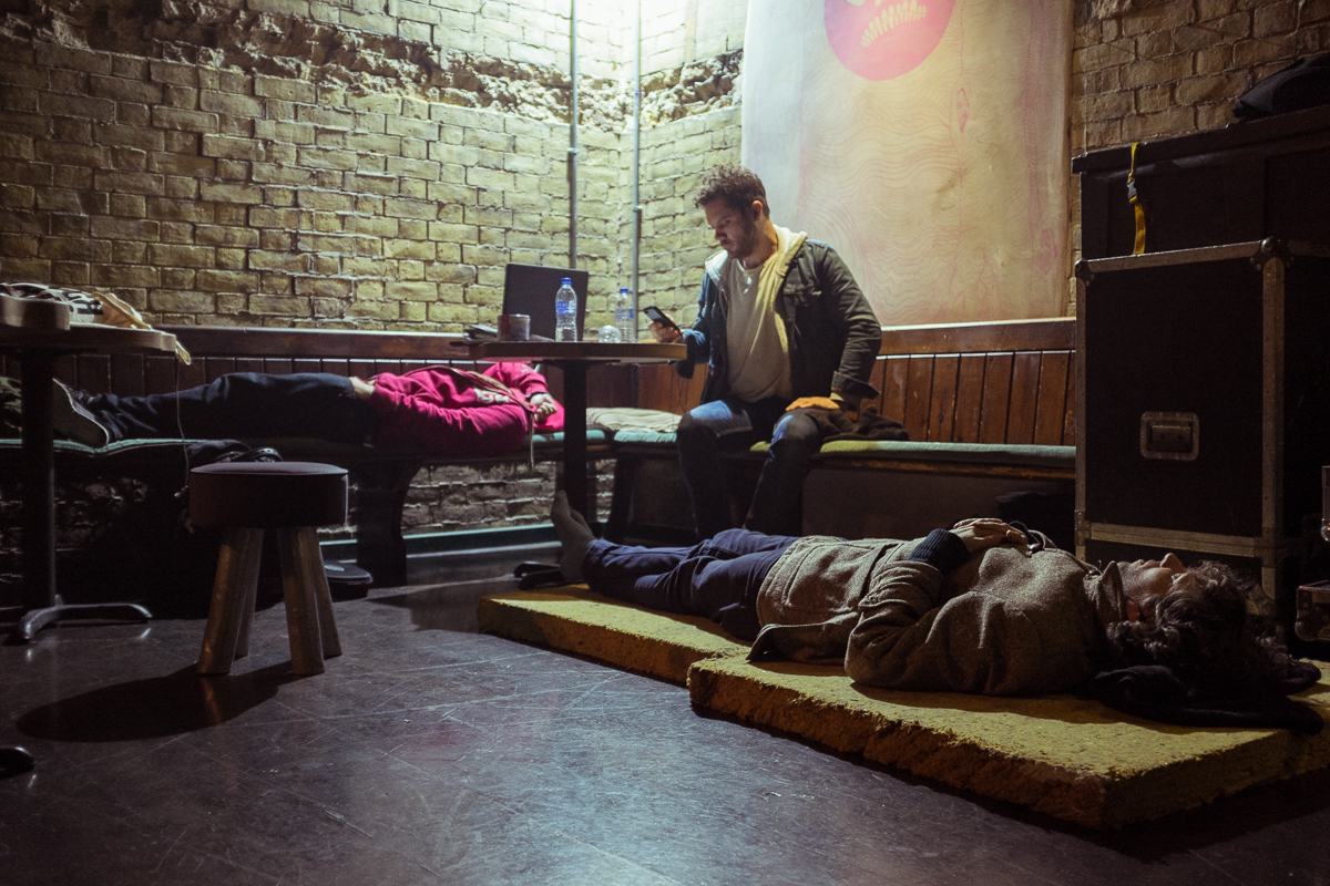 Pre show Oslo London 241015 Siamak Amini 7