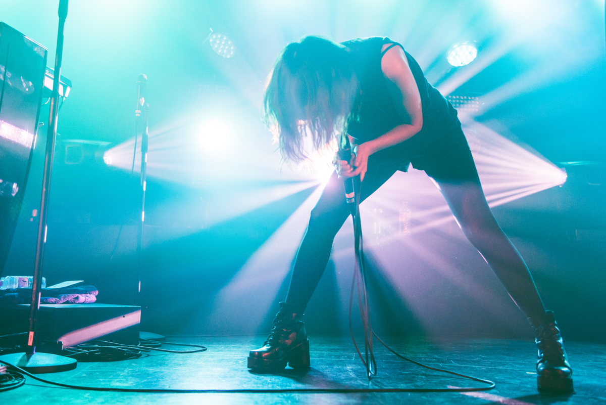 CHVRCHES Tufnell Park Dome London 230915 Laura Harvey 14