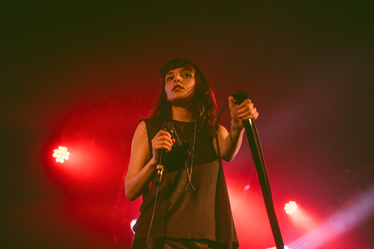 CHVRCHES Tufnell Park Dome London 230915 Laura Harvey 22