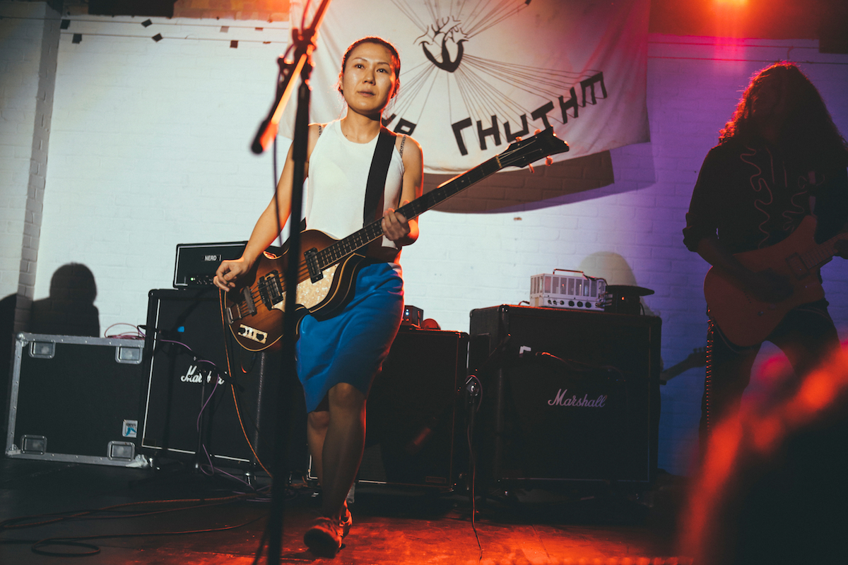 Deerhoof Oval Space London 260215 Sara Amroussi Gilissen 16