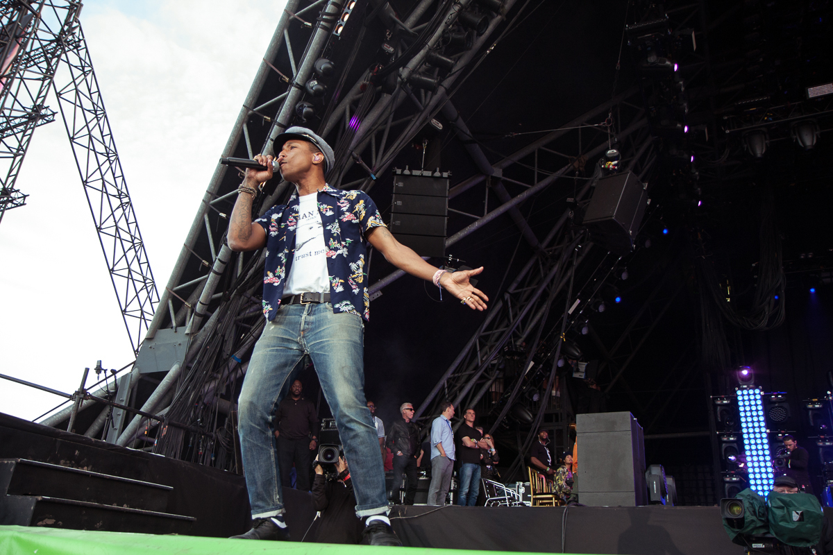 Glastonbury Pharrell Williams 270615 15