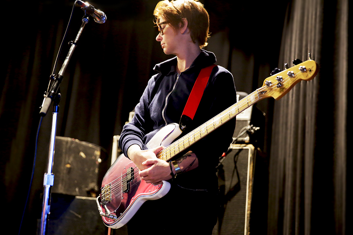 Les Butcherettes Sound Check at Double Door Chicago 60815 Kirstie Shanley 07