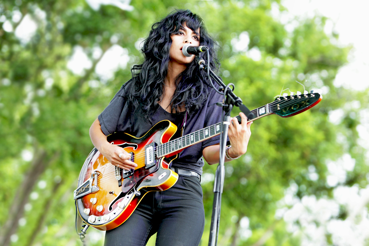 LA Witch at Levitation Fest in Austin Texas on May 9th 2015 by Kirstie Shanley