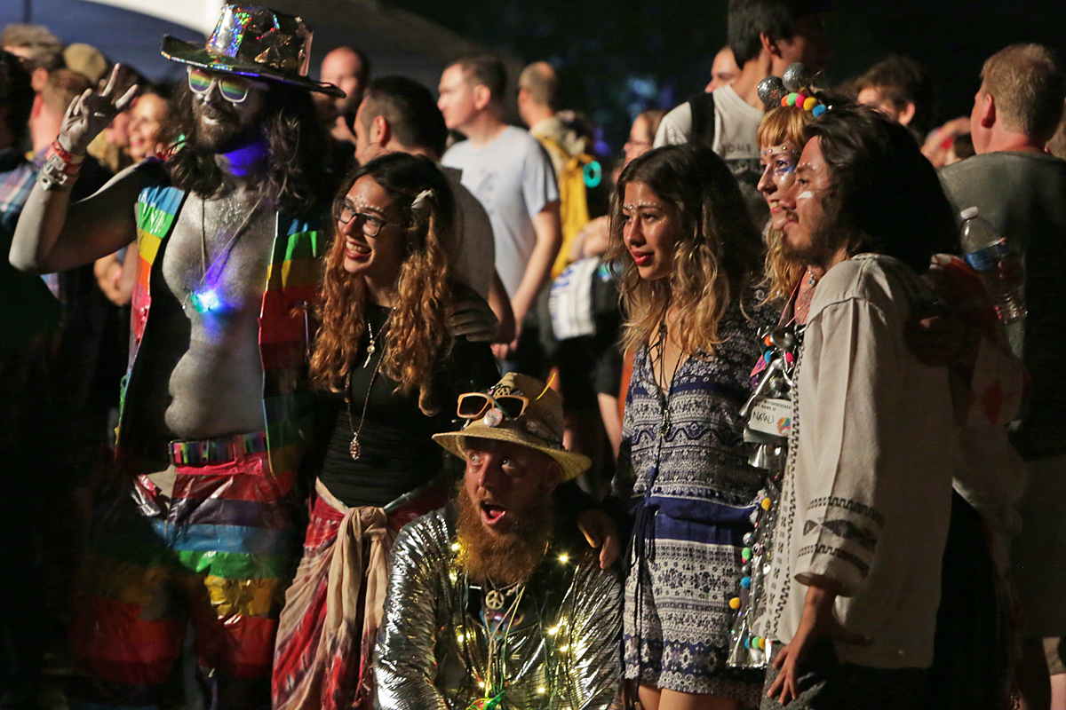 Crowd for 13th Floor Elevators at Levitation Psych Fest in Austin Texas on May 10th 2015 by Kirstie Shanley