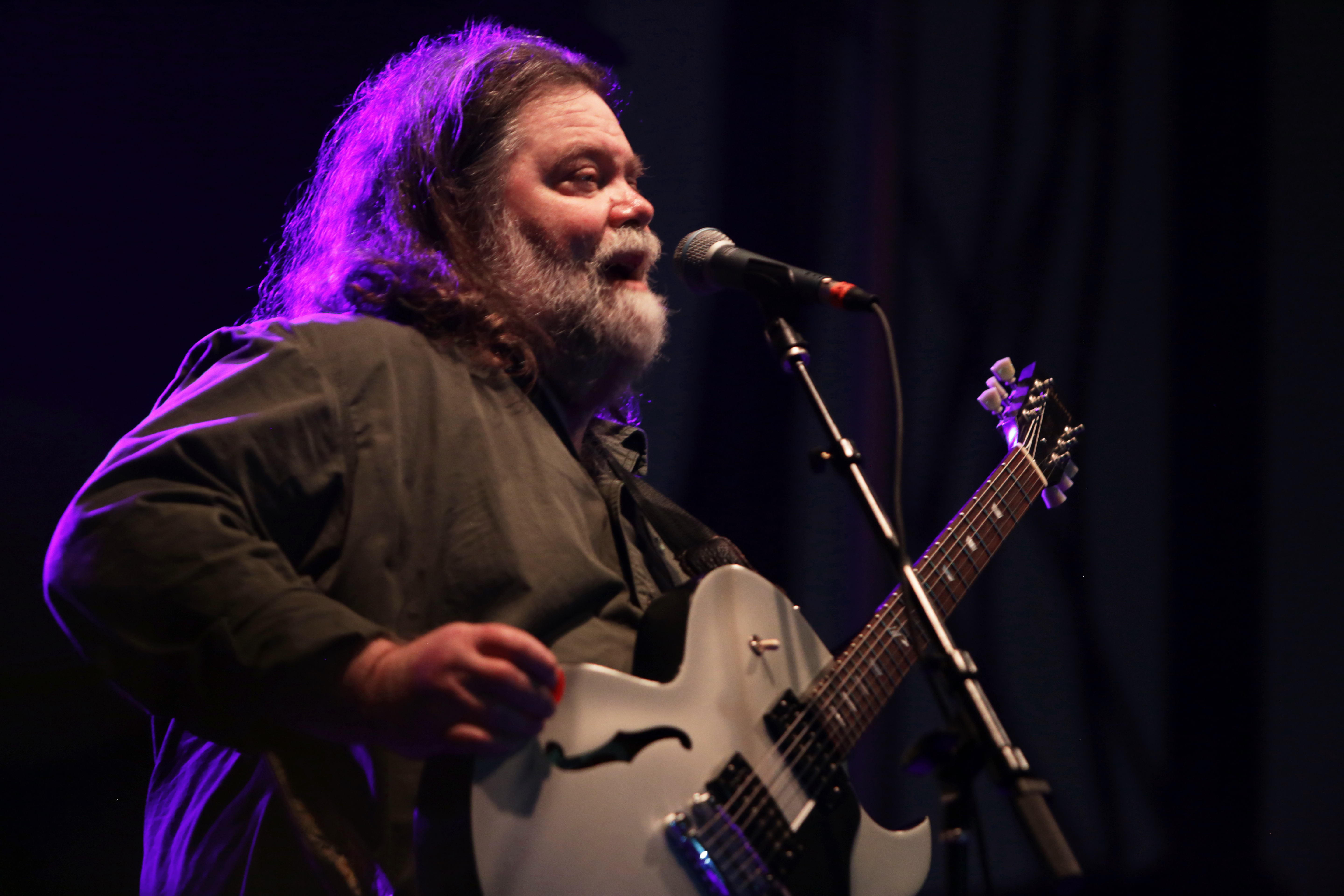 Roky Erickson of 13th Floor Elevators at Levitation Psych Fest in Austin Texas on May 10th 2015 by Kirstie Shanley
