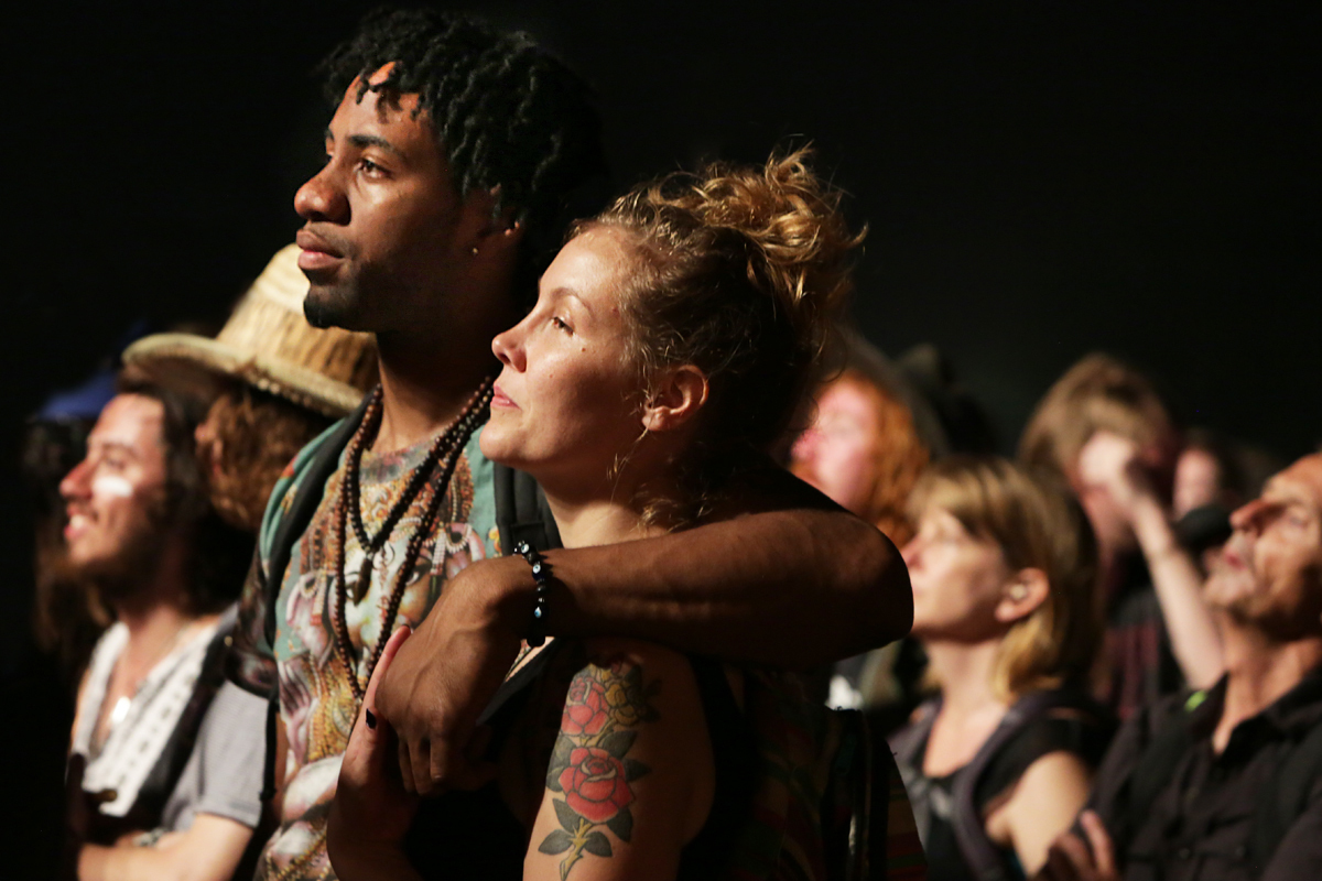 Crowd for 13th floor elevators couple at Levitation Psych Fest in Austin Texas on May 10th 2015 by Kirstie Shanley