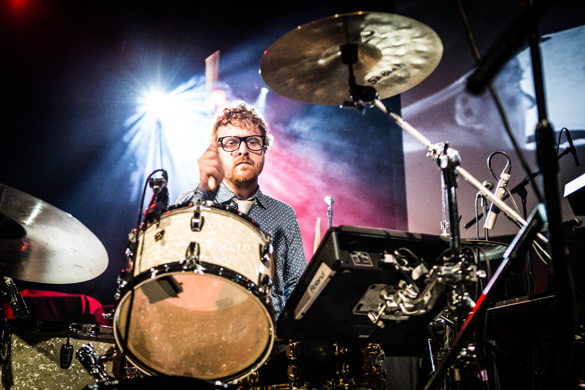 Public Service Broadcasting People s Assembly Manchester Academy Mike Hughes 6