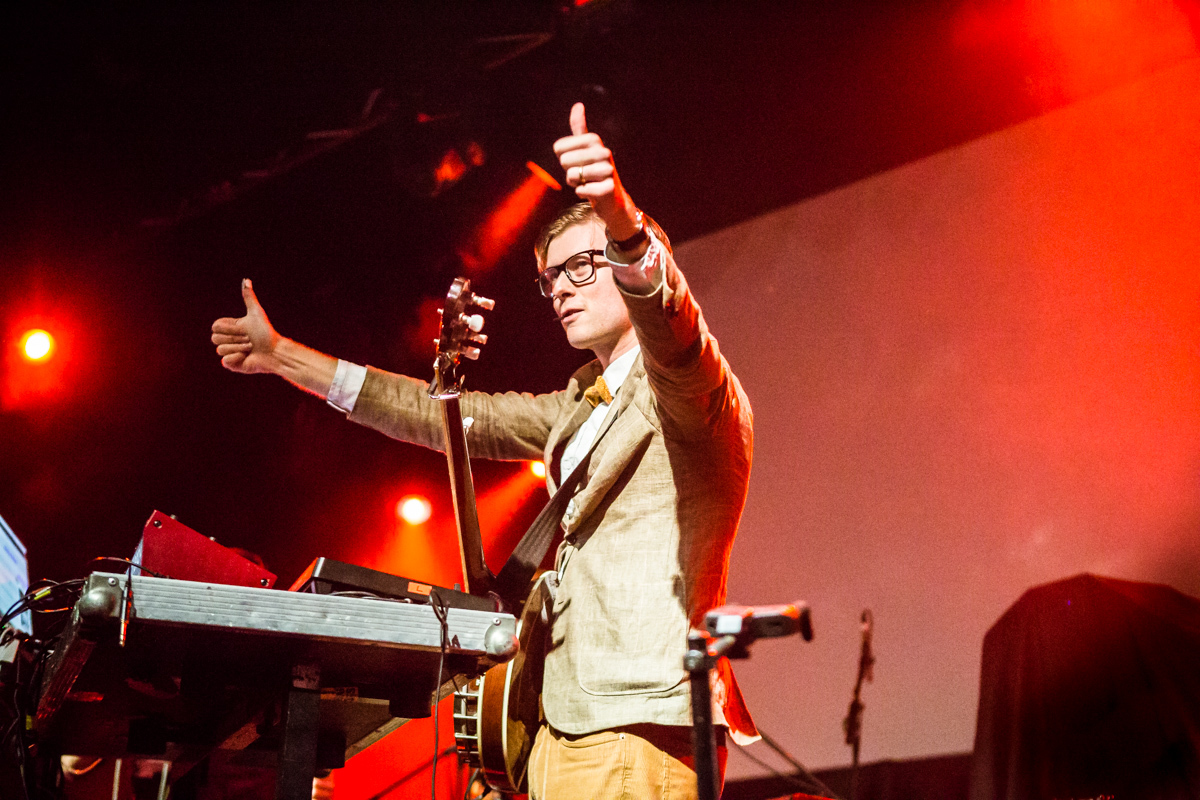 Public Service Broadcasting People s Assembly Manchester Academy Mike Hughes 8