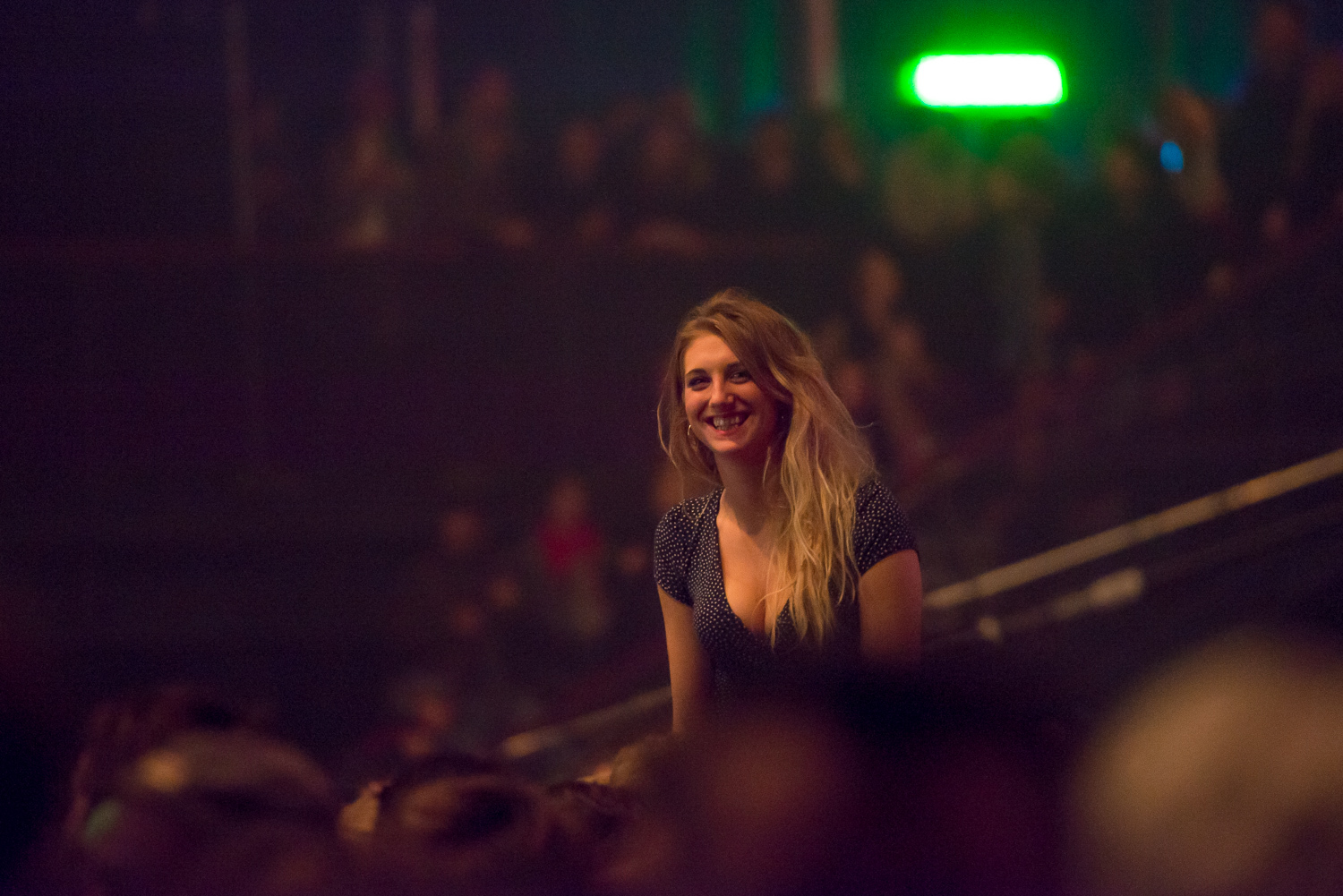 Audience member during the Pitchfork Music Festival in Paris France 09