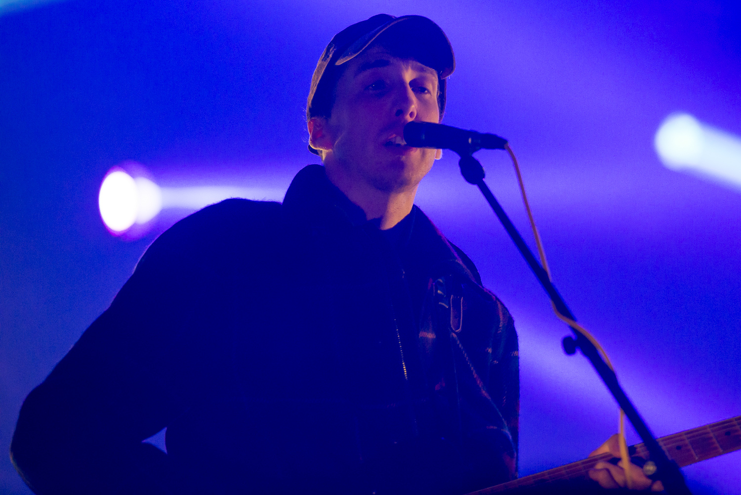 Bradford Cox of Deerhunter performs during the Pitchfork Music Festival in Paris France 08
