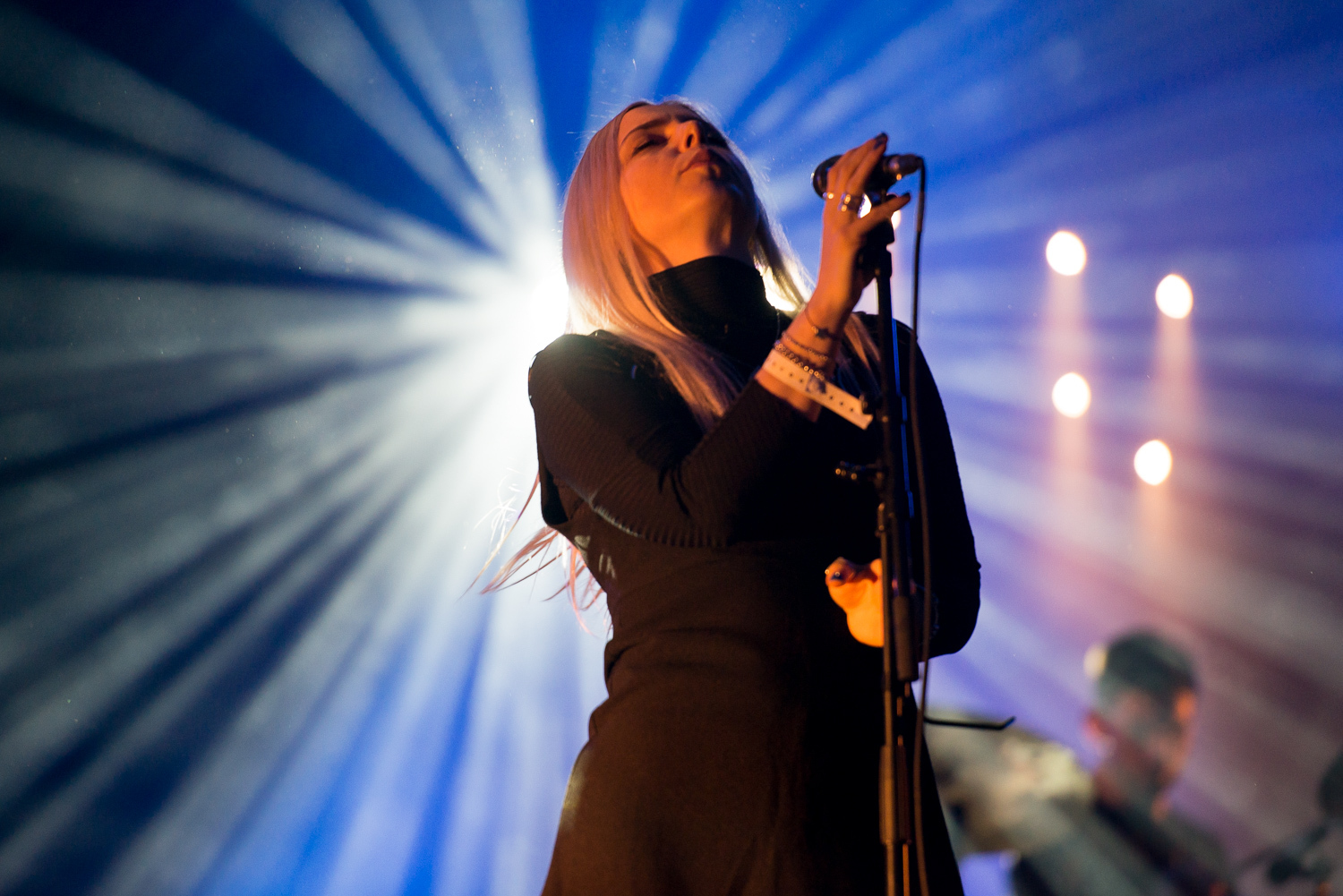 Haelos perform at the Pitchfork Music Festival in Paris France 01