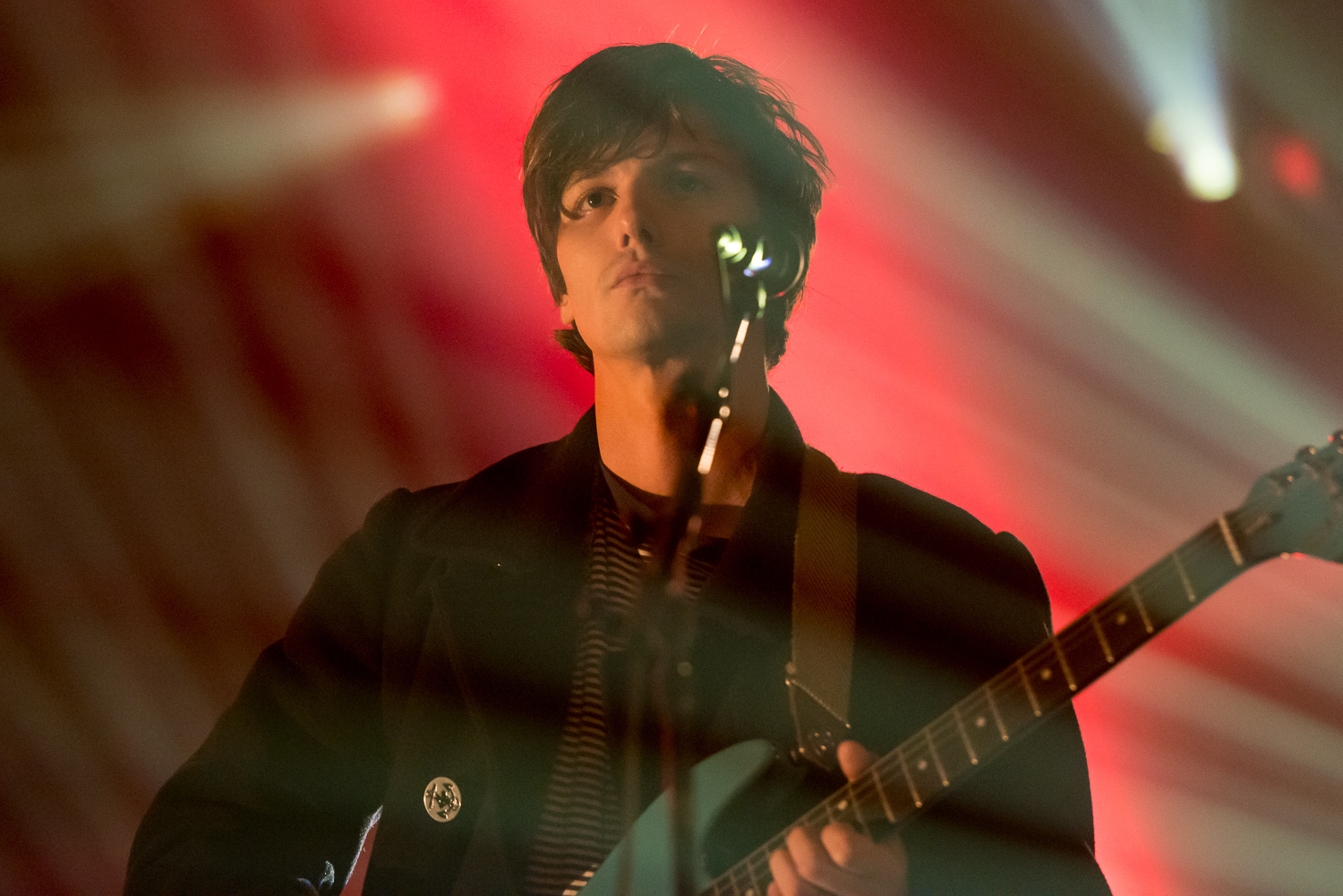 Lockett Pundt of Deerhunter performs during the Pitchfork Music Festival in Paris France 07