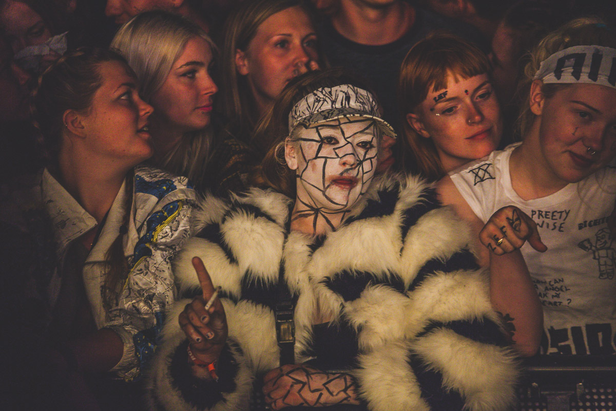 Die antwoord crowd