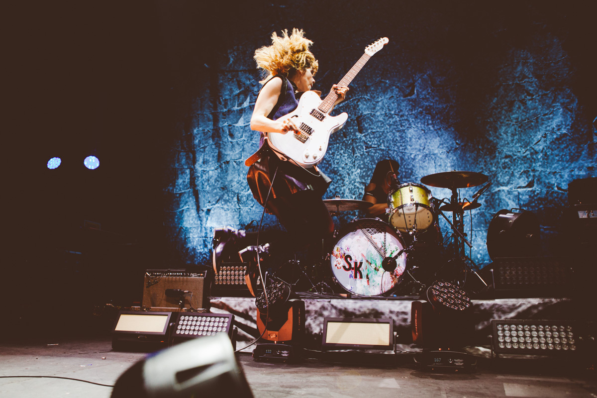 Sleater Kinney Roundhouse London 230315 Photo by Jason Williamson 15