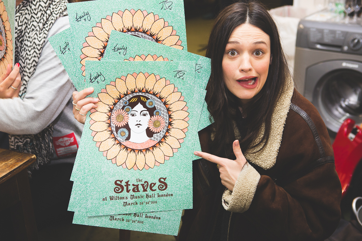 The Staves Wiltons Music Hall London 240315 6