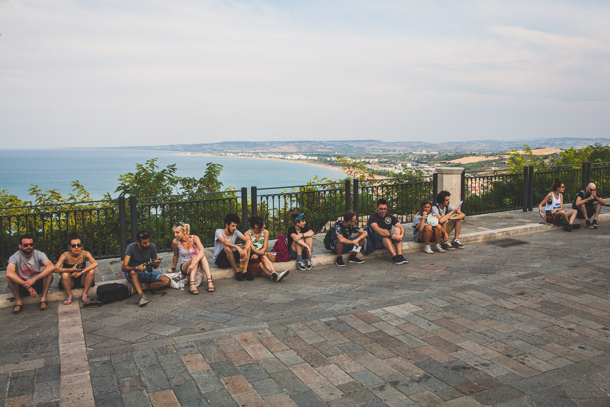 Iosonouncane crowd Siren Fest Vasto 240615 Photoby Kimberley Ross