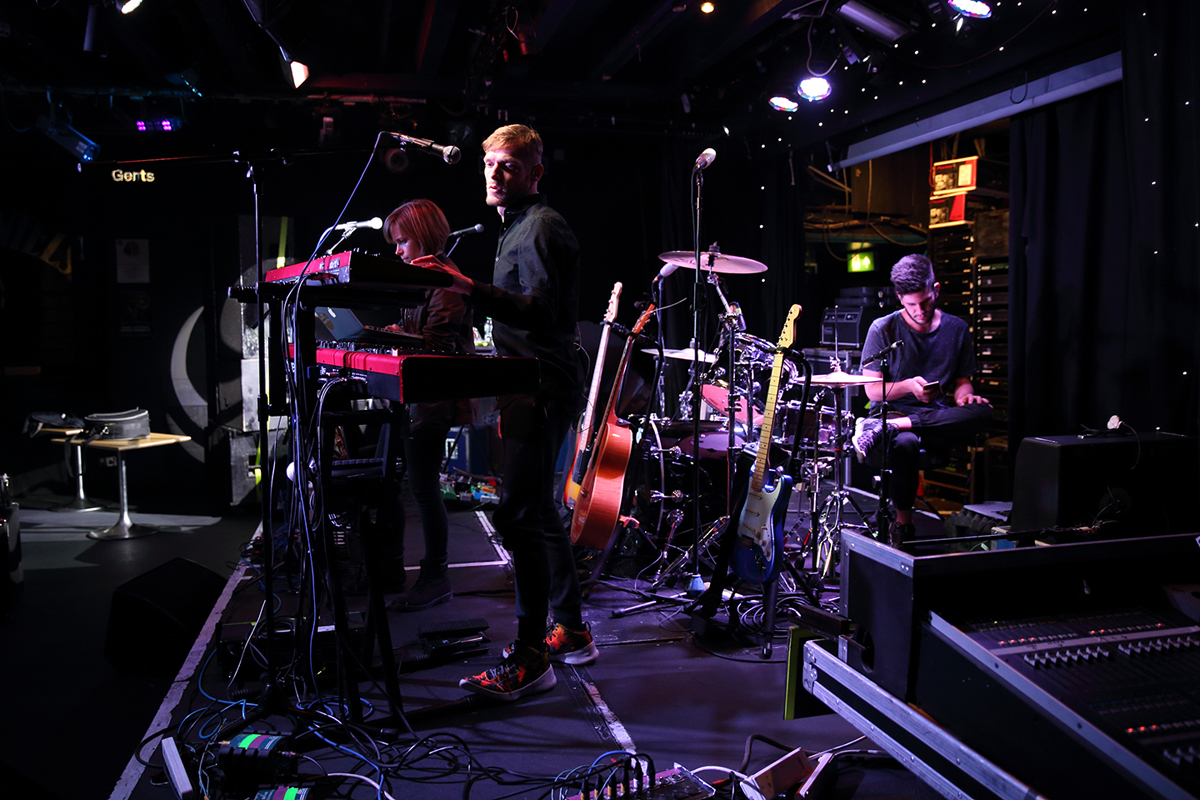 X ambassadors setting up dingwalls bc04