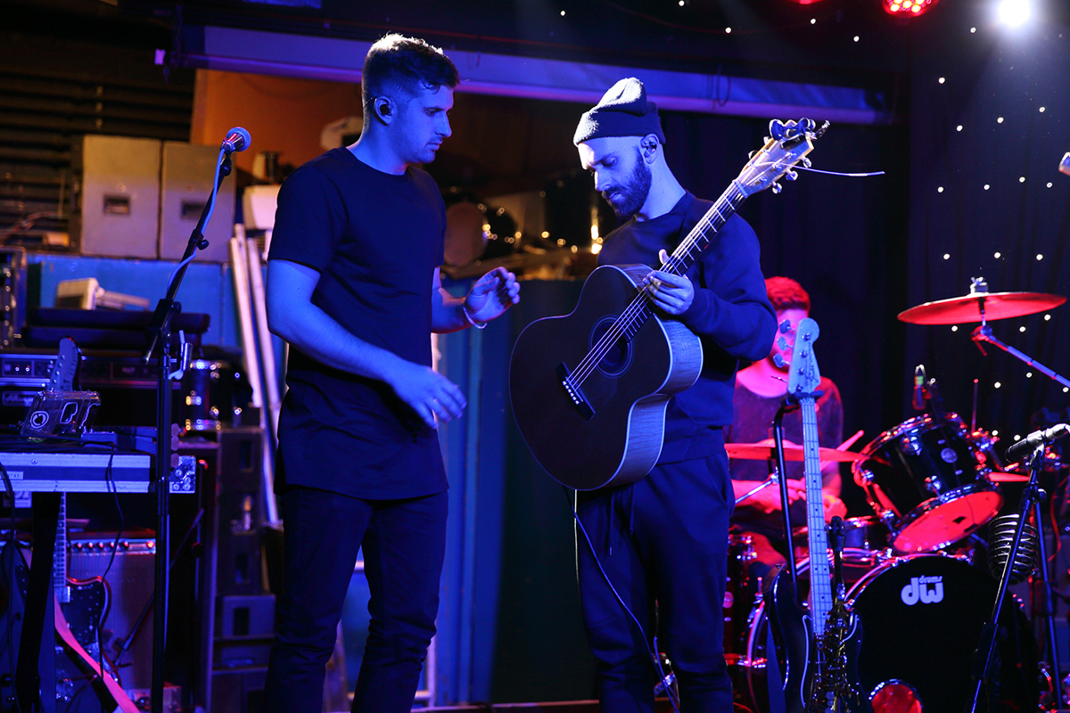 X ambassadors setting up dingwalls bc05