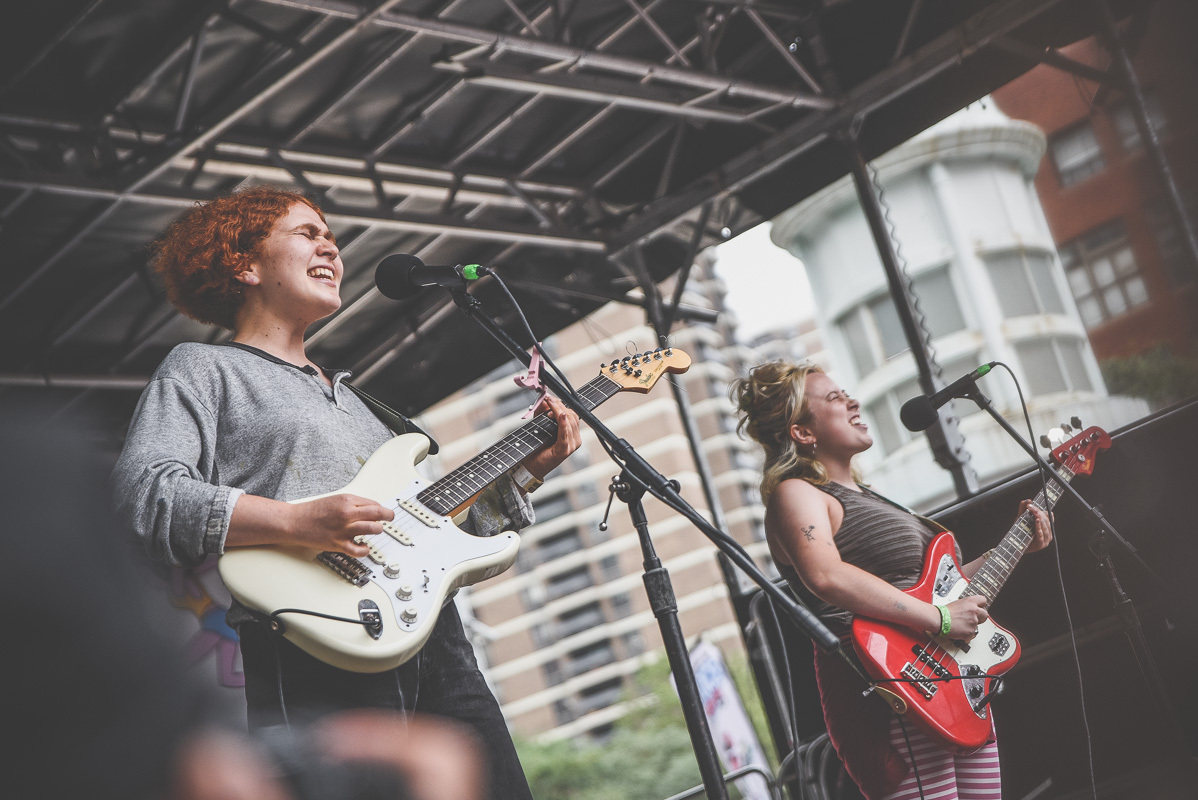 Girlpool 4 Knots Festival South Street Seaport New York 070916 Erika Reinsel 21