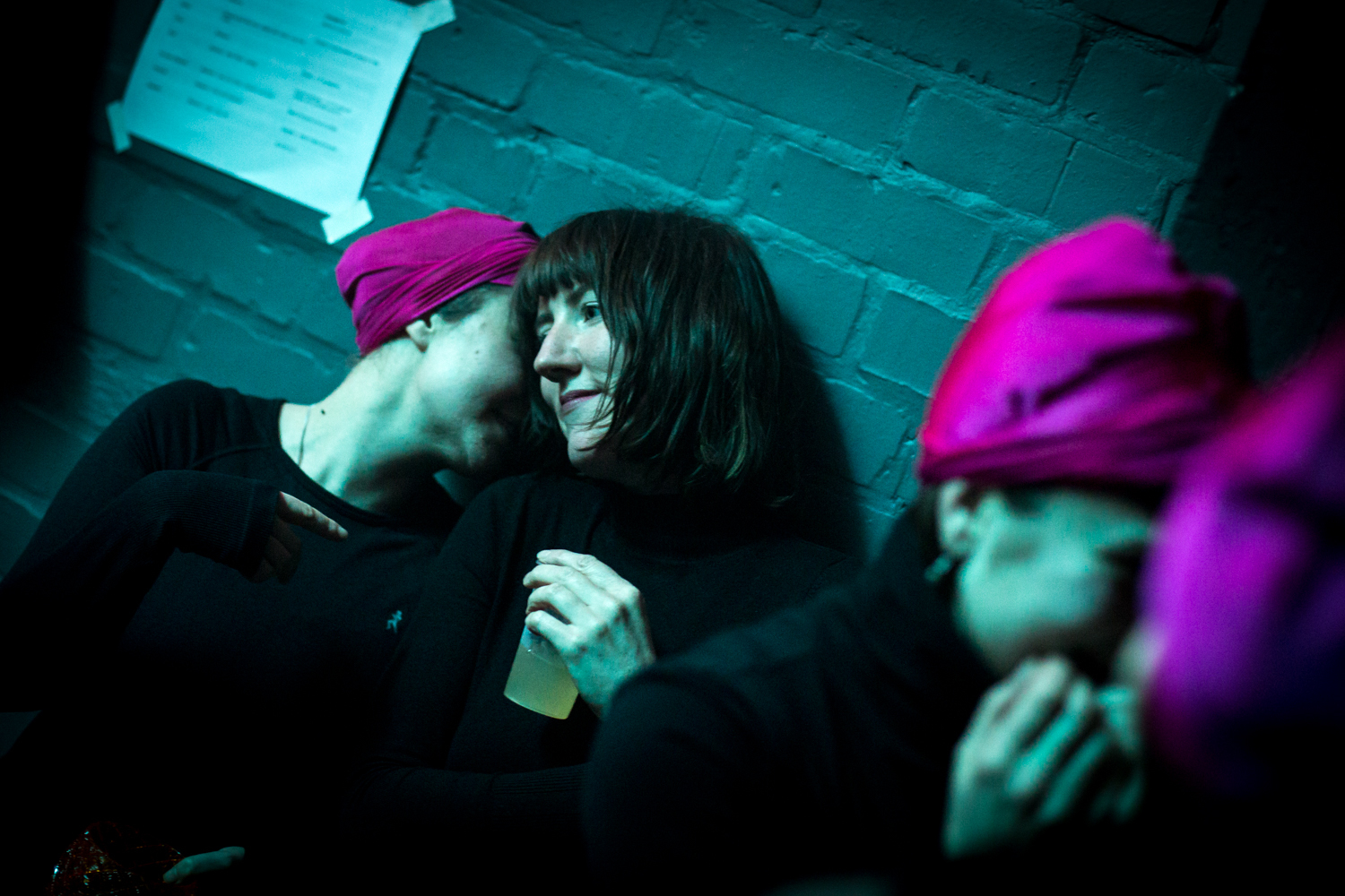 Barberos 4 Nov 2016 Liverpool Mike Hughes 19 STEALING SHEEP about to join in