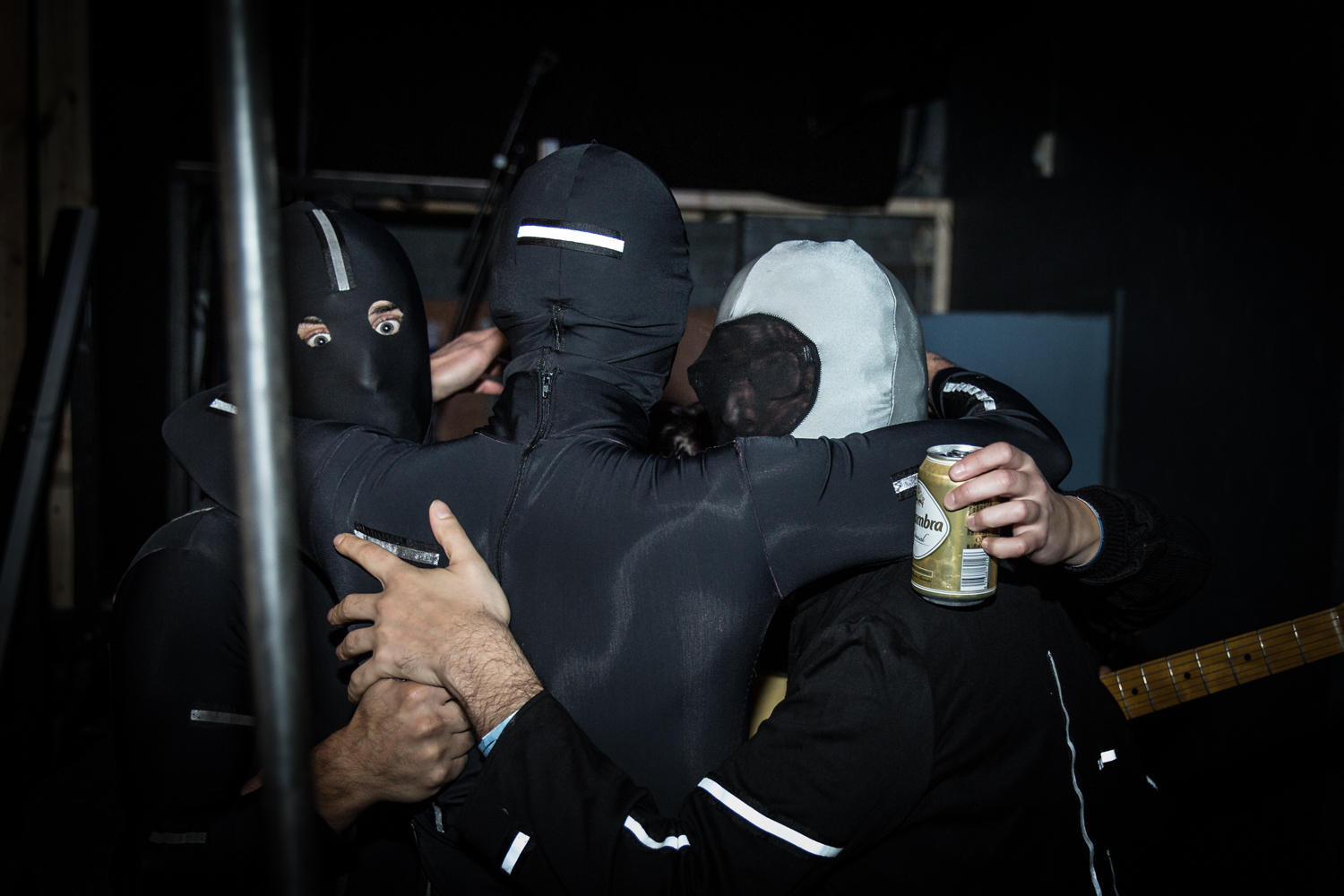 Barberos 4 Nov 2016 Liverpool Mike Hughes 8 about to hit stage