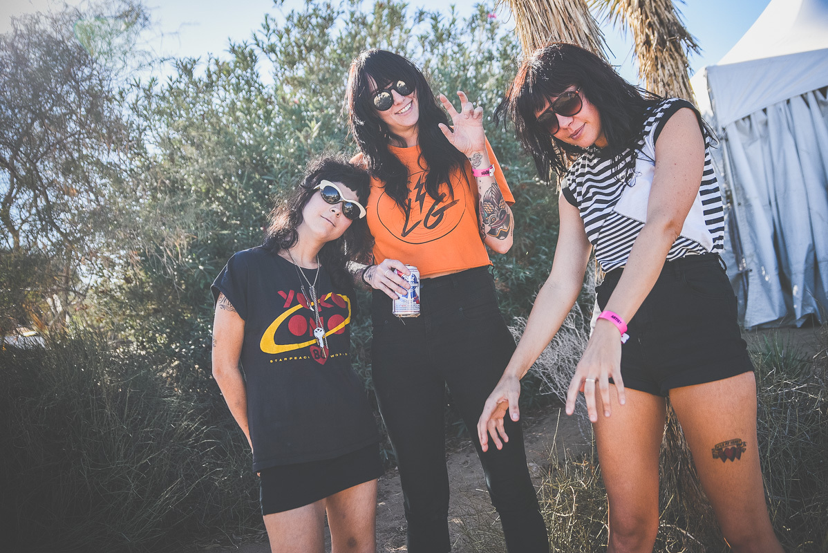 The Coathangers Desert Daze Festival Institute Of Mentalphysics Joshua Tree 10 15 16 Erika Reinsel 18
