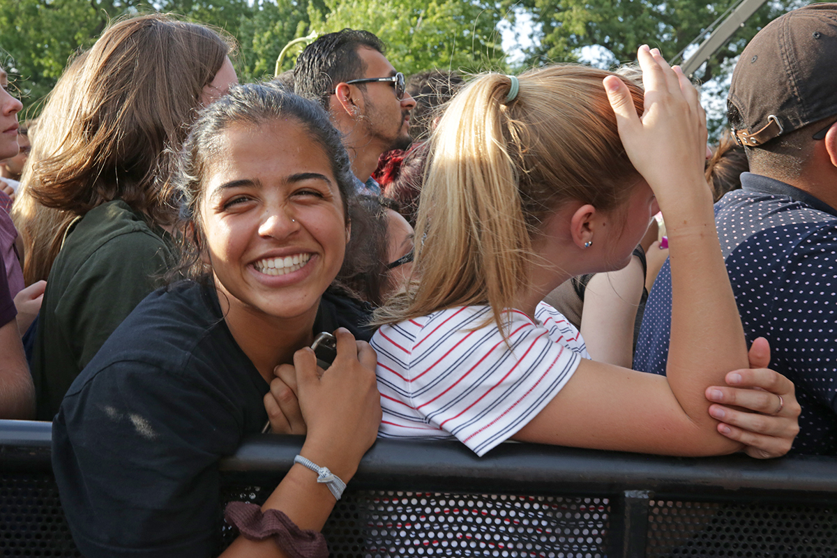 The Line of Best Fit Pitchfork Day Three by Kirstie Shanley crowd