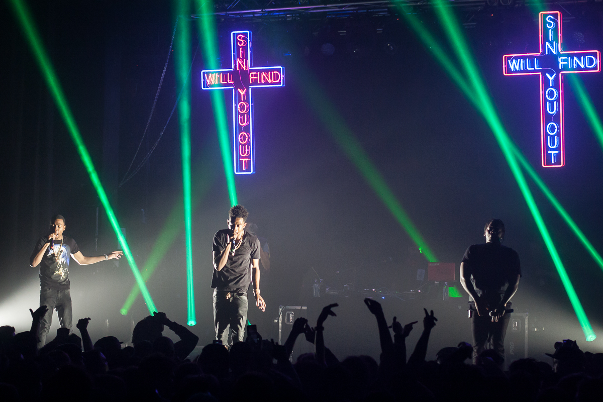 Desiigner and Pusha T Electric Brixton London 270416 Siamak Amini 15