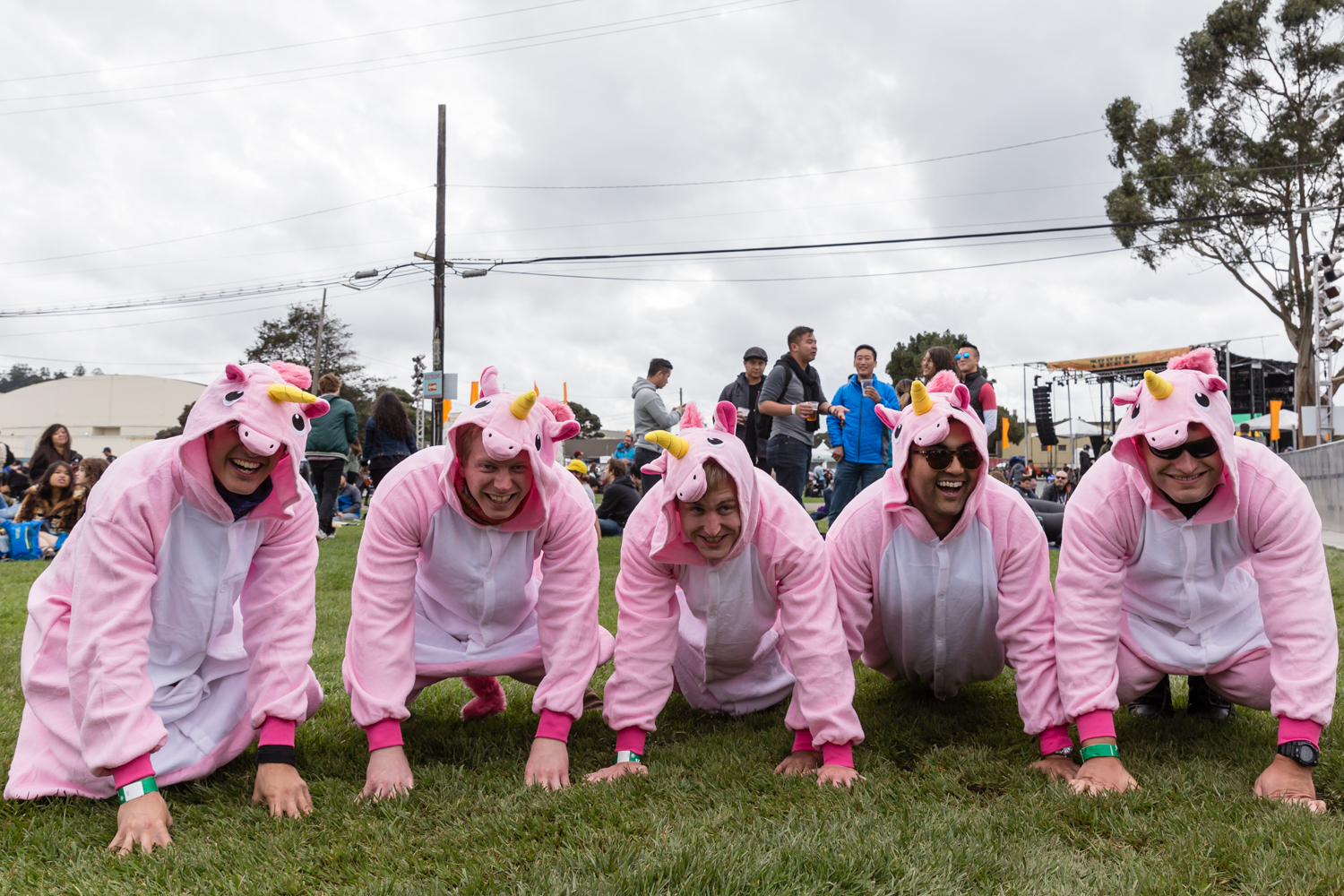 Treasure Island Music Festival 19 Pink Ponies
