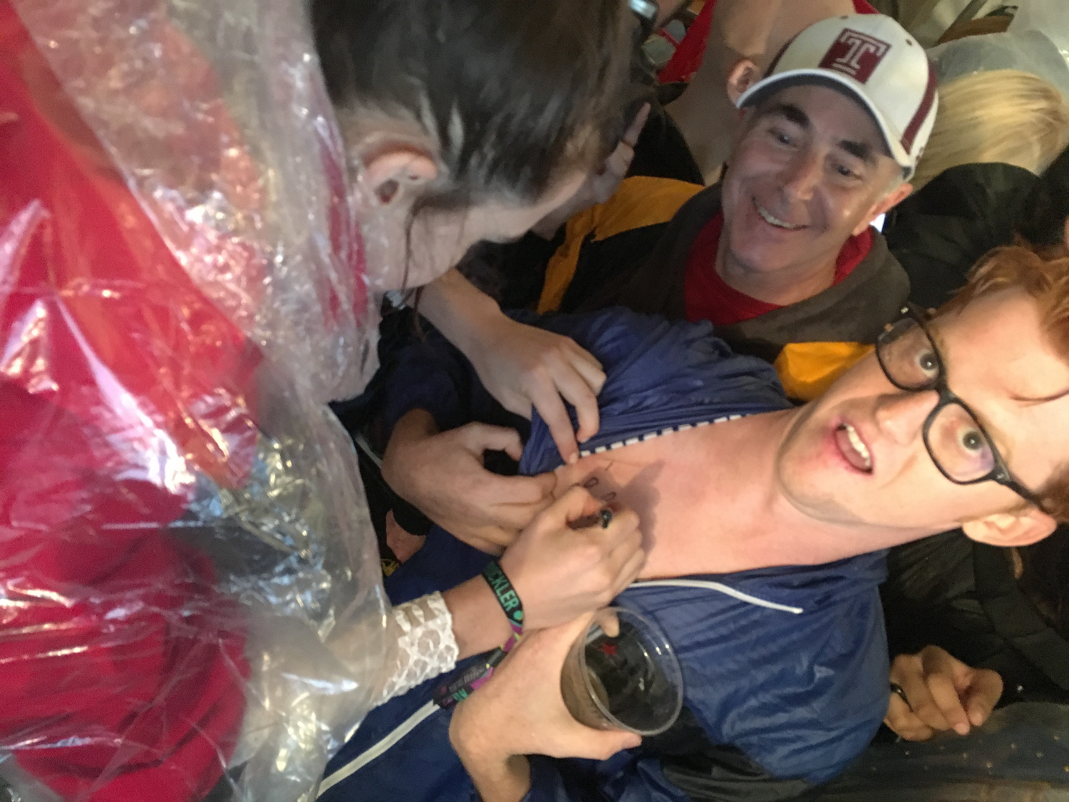 TIMF Sofi Tukker 11 sophie gets her turn at boob signing