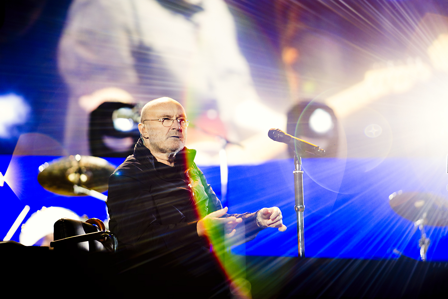 Phil Collins 4 British Summer Time Hyde Park London 30 06 17 Chris Almeidammer Time