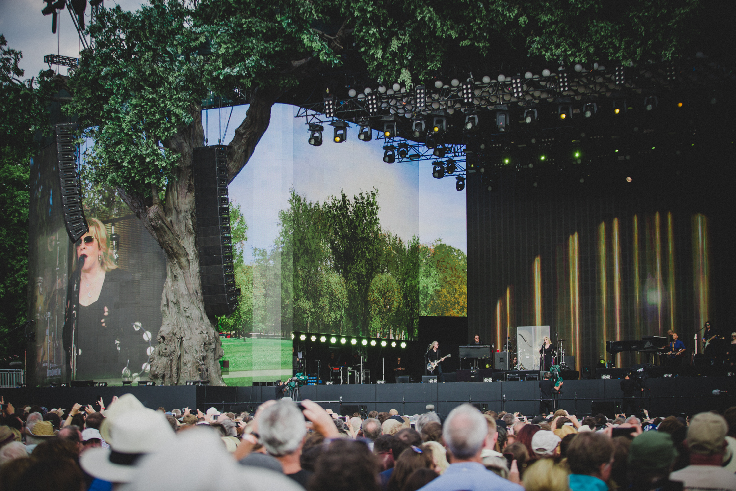Stevie Nicks BST Hyde Park London 09 07 82 Photo by Photographer Name Photo by Mathew Parri Thomas 2