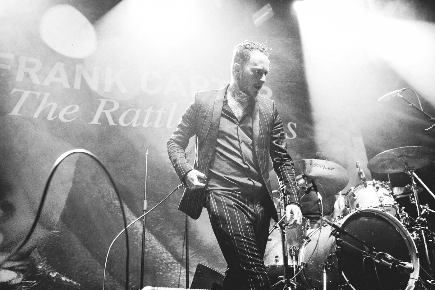 Frank Carter Atlantico Rome 060217 Photoby Kimberley Ross 17