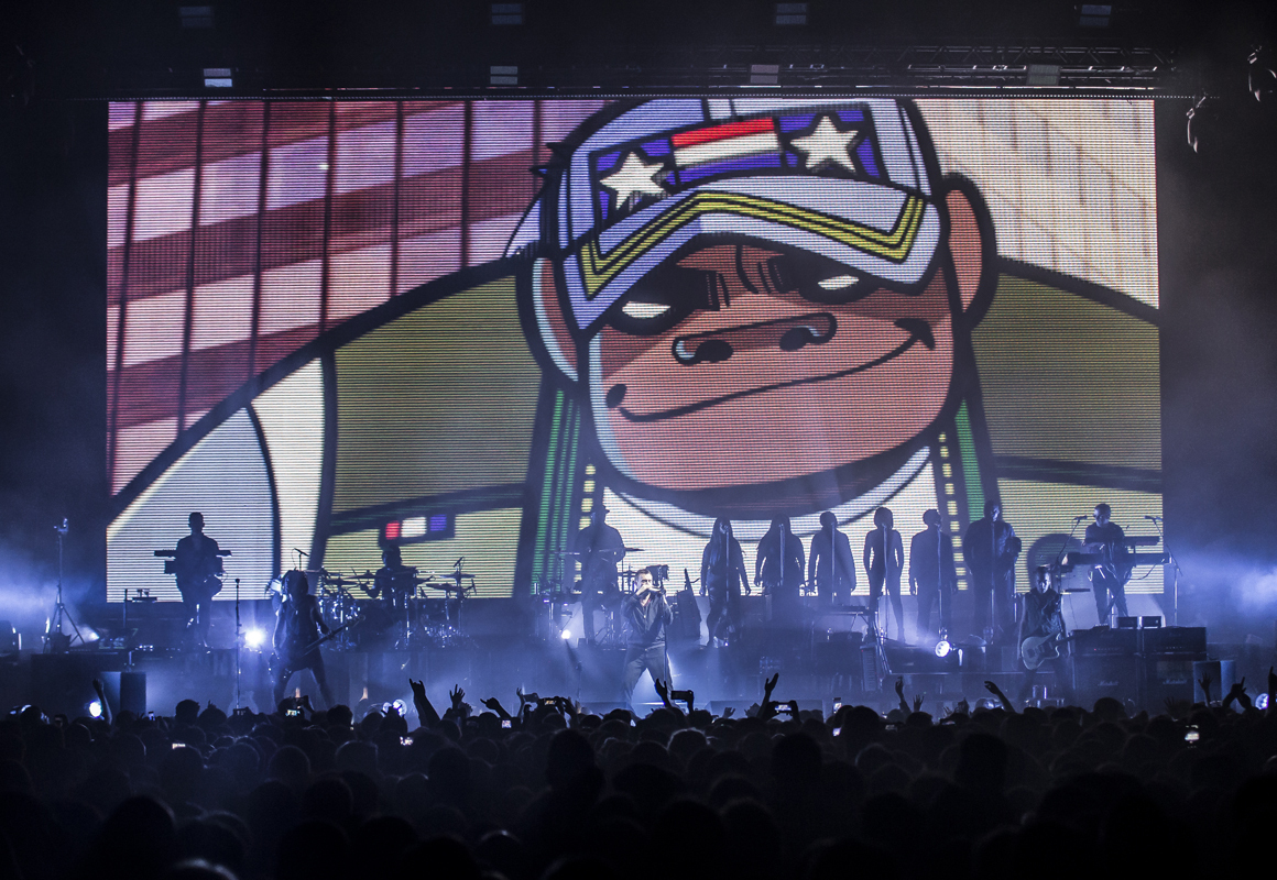 2017 11 29 Gorillaz at The Hydro Glasgow davidmcandrew 009