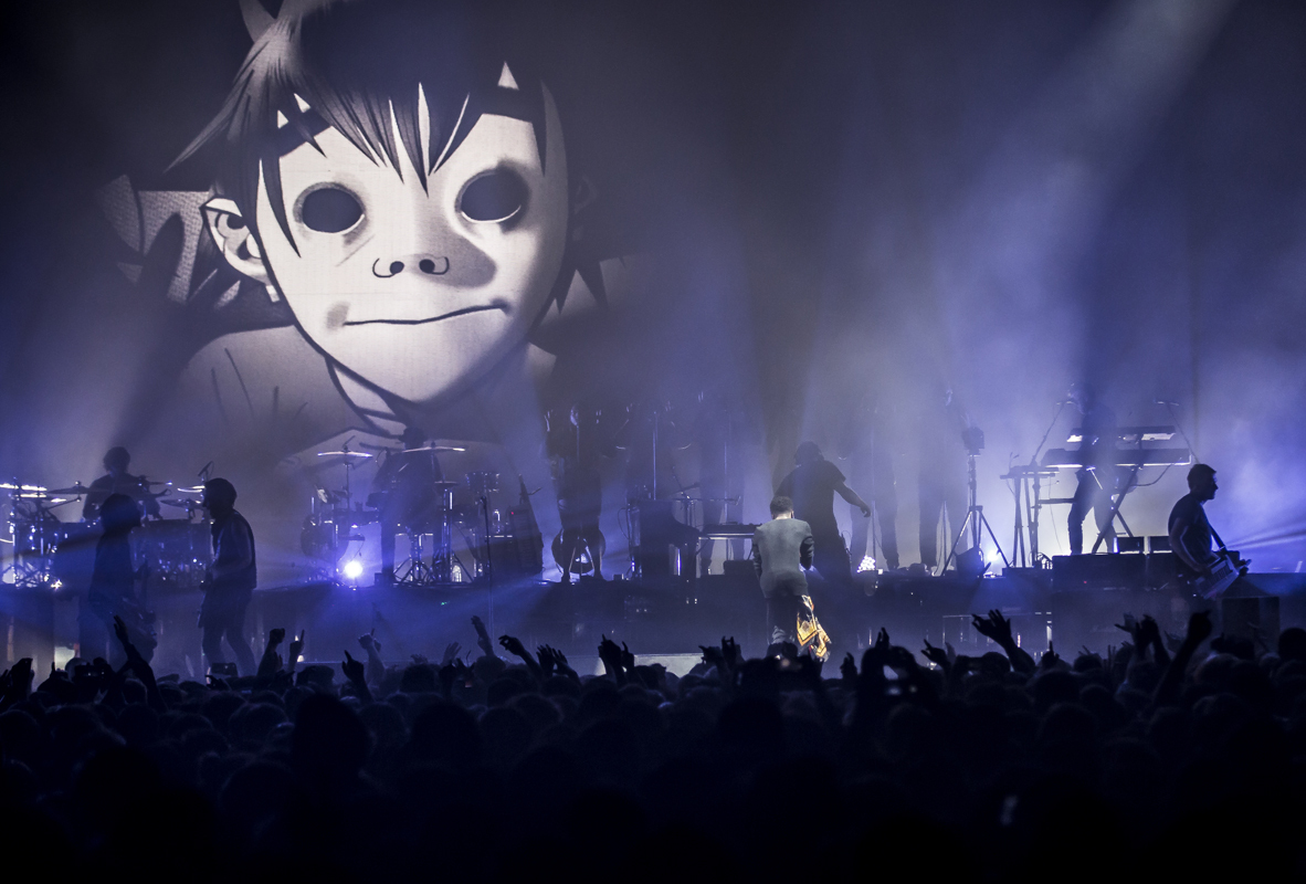 2017 11 29 Gorillaz at The Hydro Glasgow davidmcandrew 026