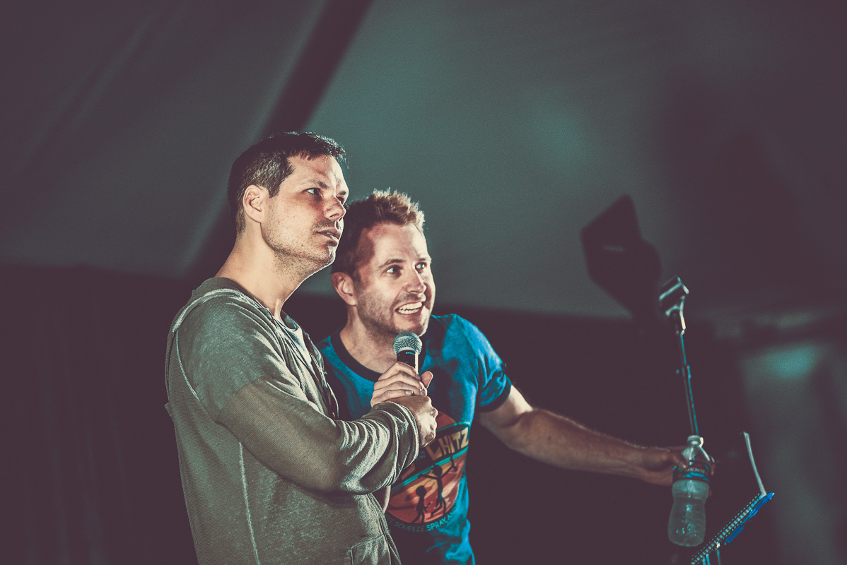 Michael Ian Blackand Chris Hardwick ID10 T Fest Shoreline Amphitheatre Mountain View 06 24 25 17 Erika Reinsel 12