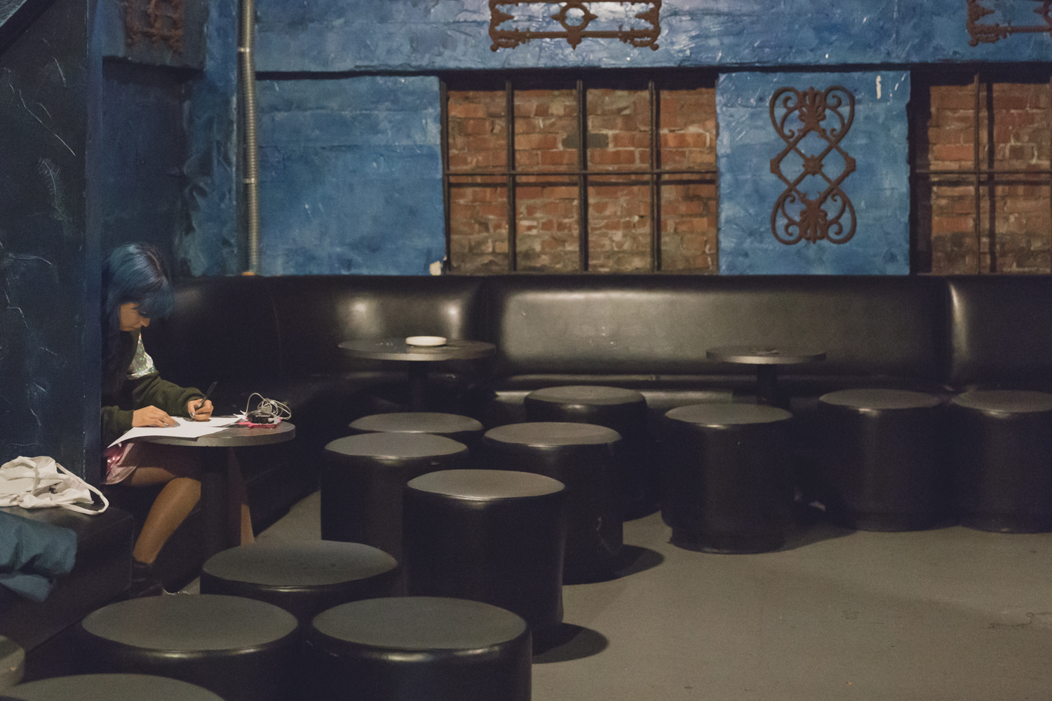 Kero Kero Bonito at DNA Lounge 06 Super secret setlist writing