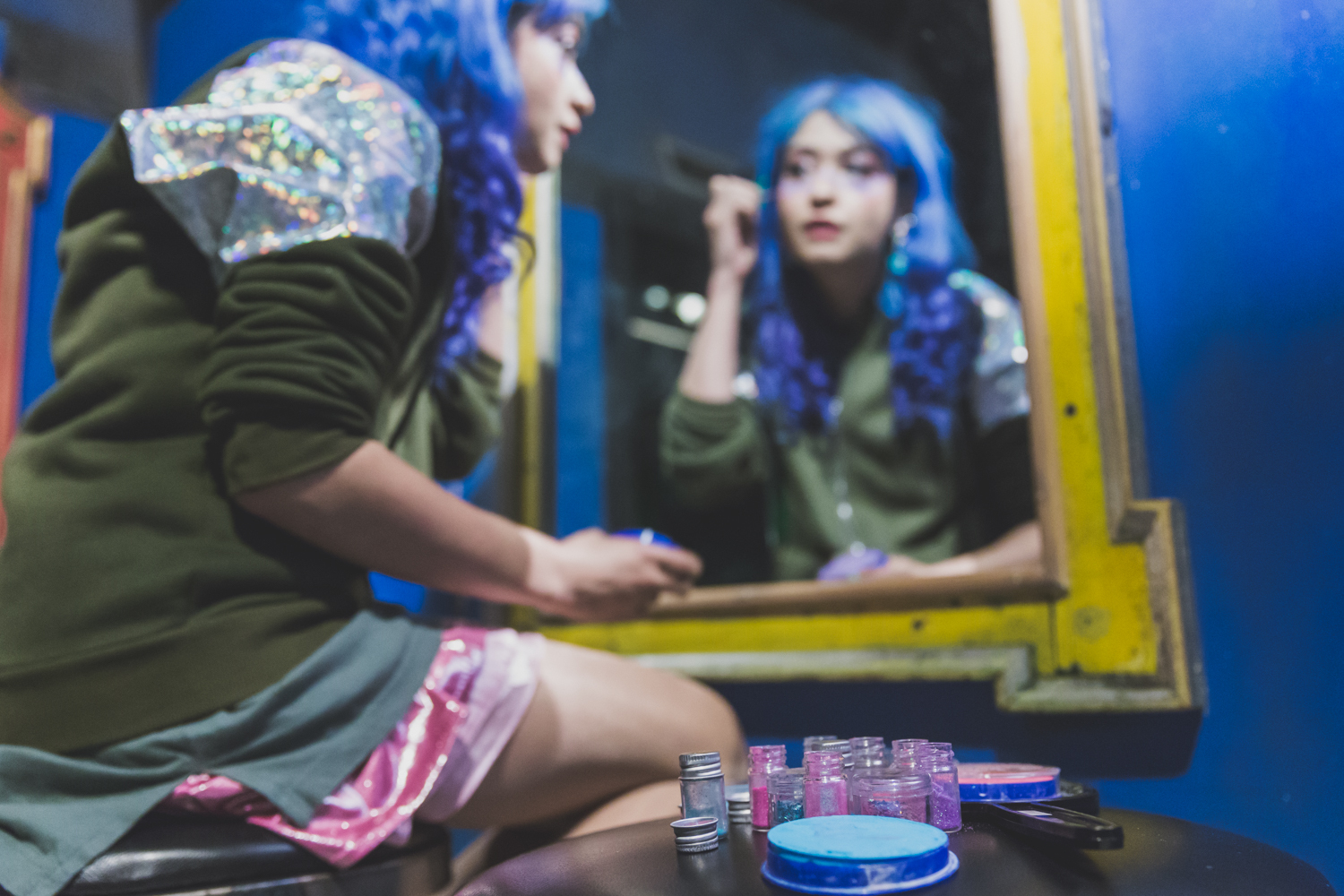 Kero Kero Bonito at DNA Lounge 07 Makeup