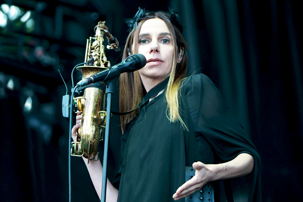 The Line of Best Fit PJ Harvey by Kirstie Shanley in Chicago at Pitchfork Music Festival 07